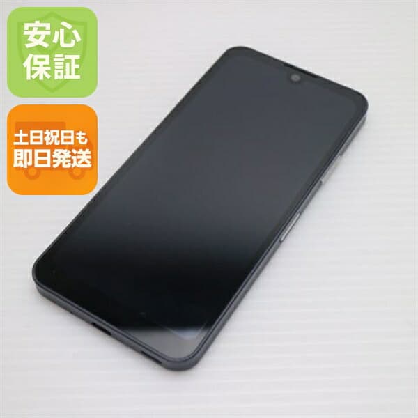 AQUOS wish3 SH-M25 ブラック SIMフリー 中古 スマホ SHARP【美品】保証付き 赤ロム保証
