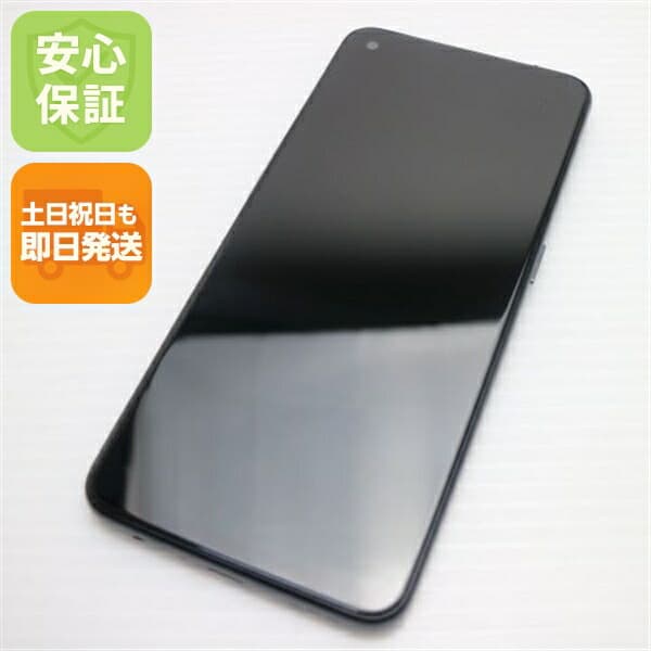 OPPO A55s 5G 64GB ブラック SIMフリー 中古 スマホ 白ロム【美品】保証付き 赤ロム保証