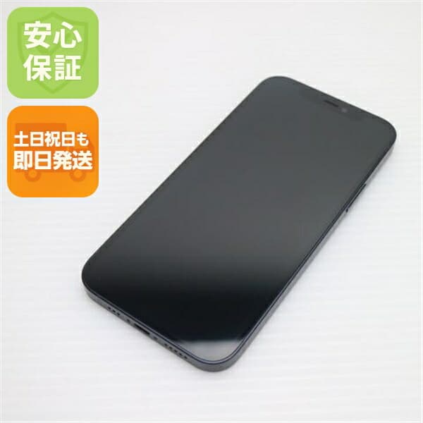 iPhone 12 64GB ブラック SIMフリー 中古 スマホ 白ロム Apple【美品】保証付き 赤ロム保証